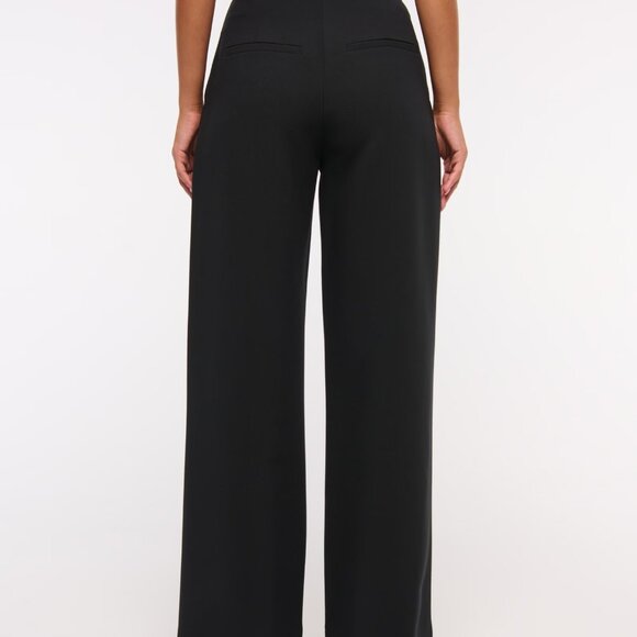 A&F Sloane Tailored Pant – Black - Picture 3 of 7